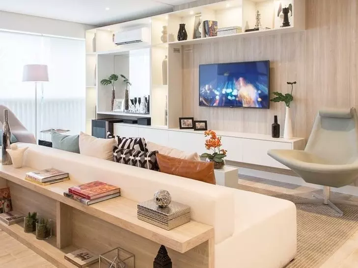 what to put behind sofa in middle of room 96 Ideas