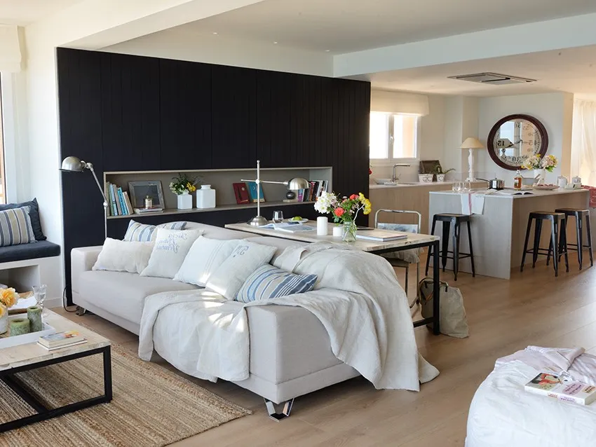 what to put behind sofa in middle of room 96 Ideas