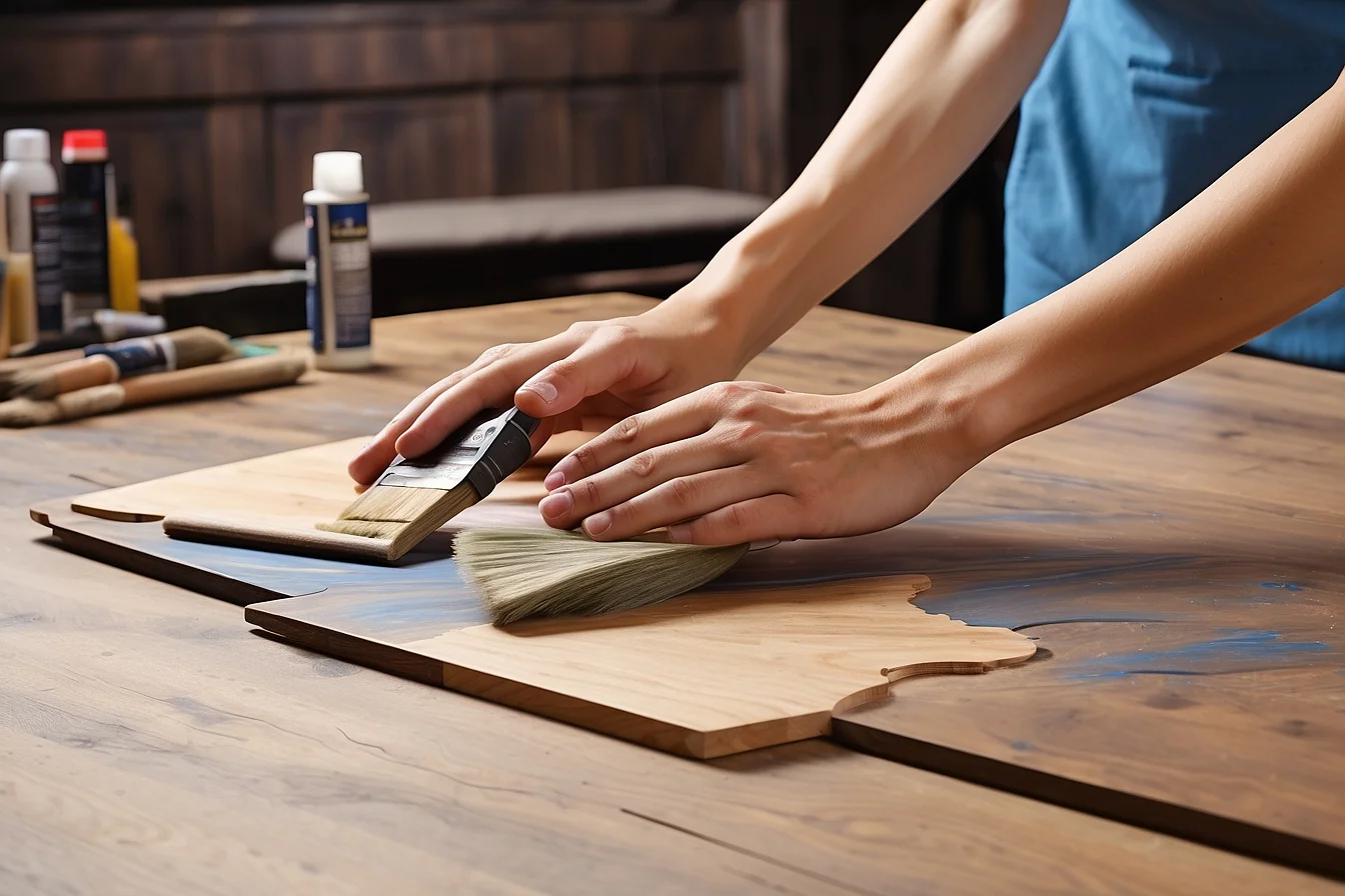 Paint Over Stained Wood Without Sanding.webp