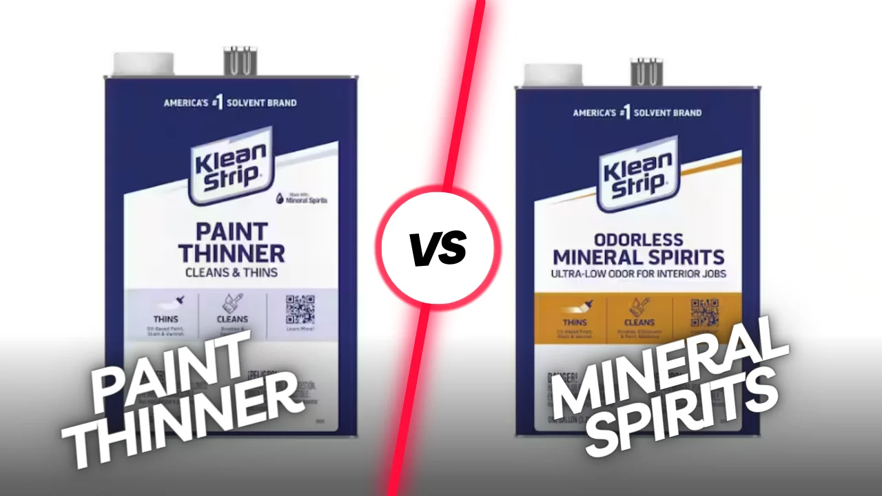 Is Paint Thinner the Same as Mineral Spirits?