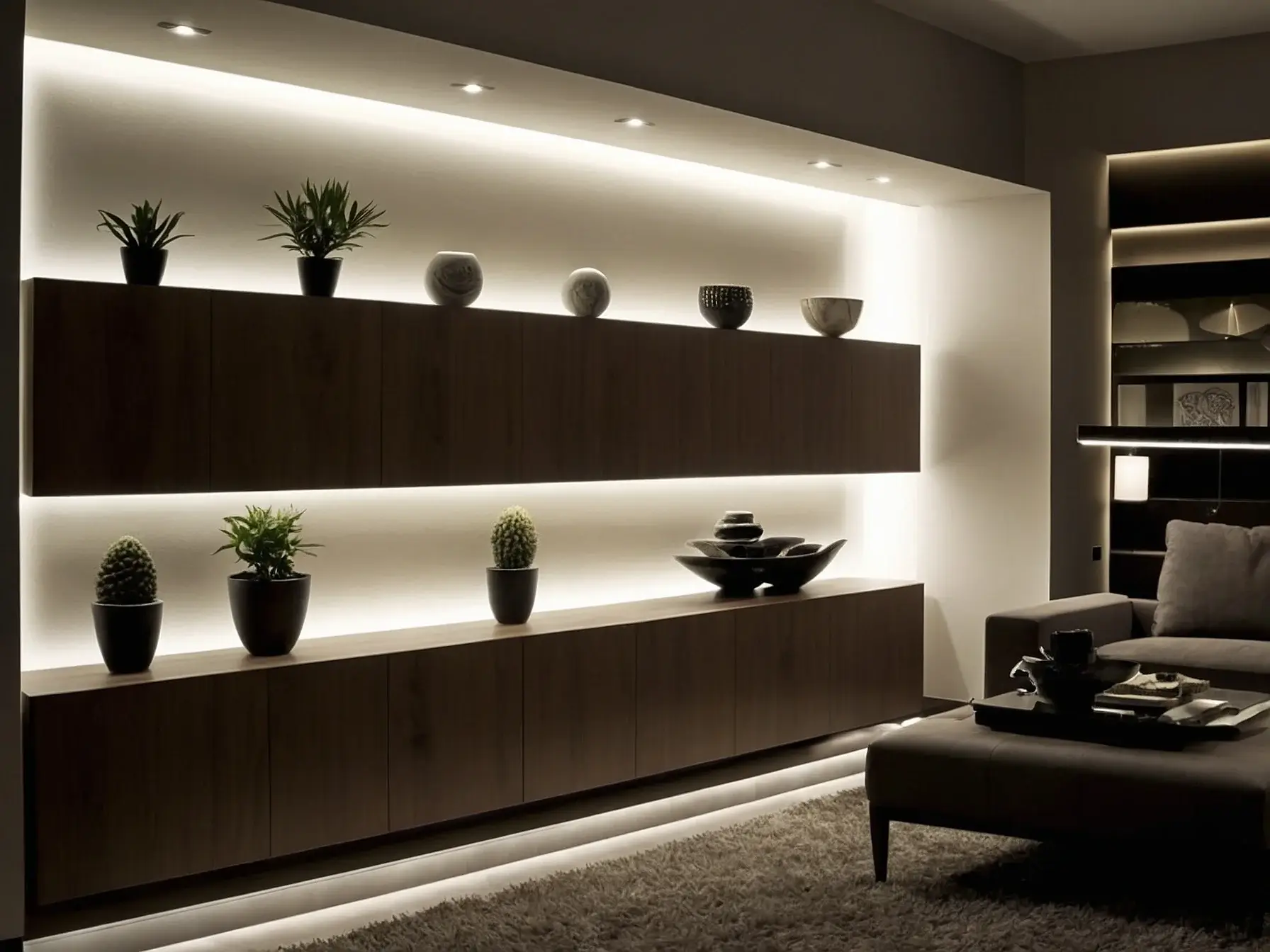 Floating Shelves Ideas For Living Rooms